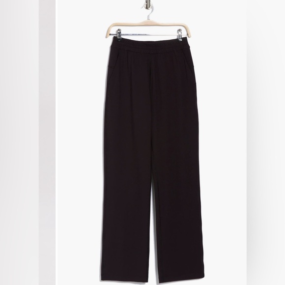 Gottex Black Wide Leg Lounge Pants Small | Comfortable Elastic Waist Activewear - Picture 3 of 6